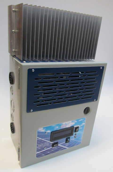 Coleman Air C155-SMAD, Digitial, 155A 12/24/48V Solar PWM Charge Controller with LCD Display