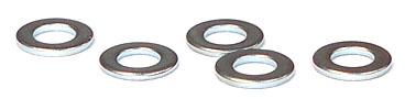 250) #10 Machine Screw Washers / Steel / Zinc