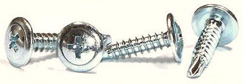 50) #8 x 1/2 Self-Drilling Screws/Phillips/Modified Truss Head/18-8 Stainless Steel