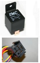 12 Volt, 60/80 Amp Relay and Socket